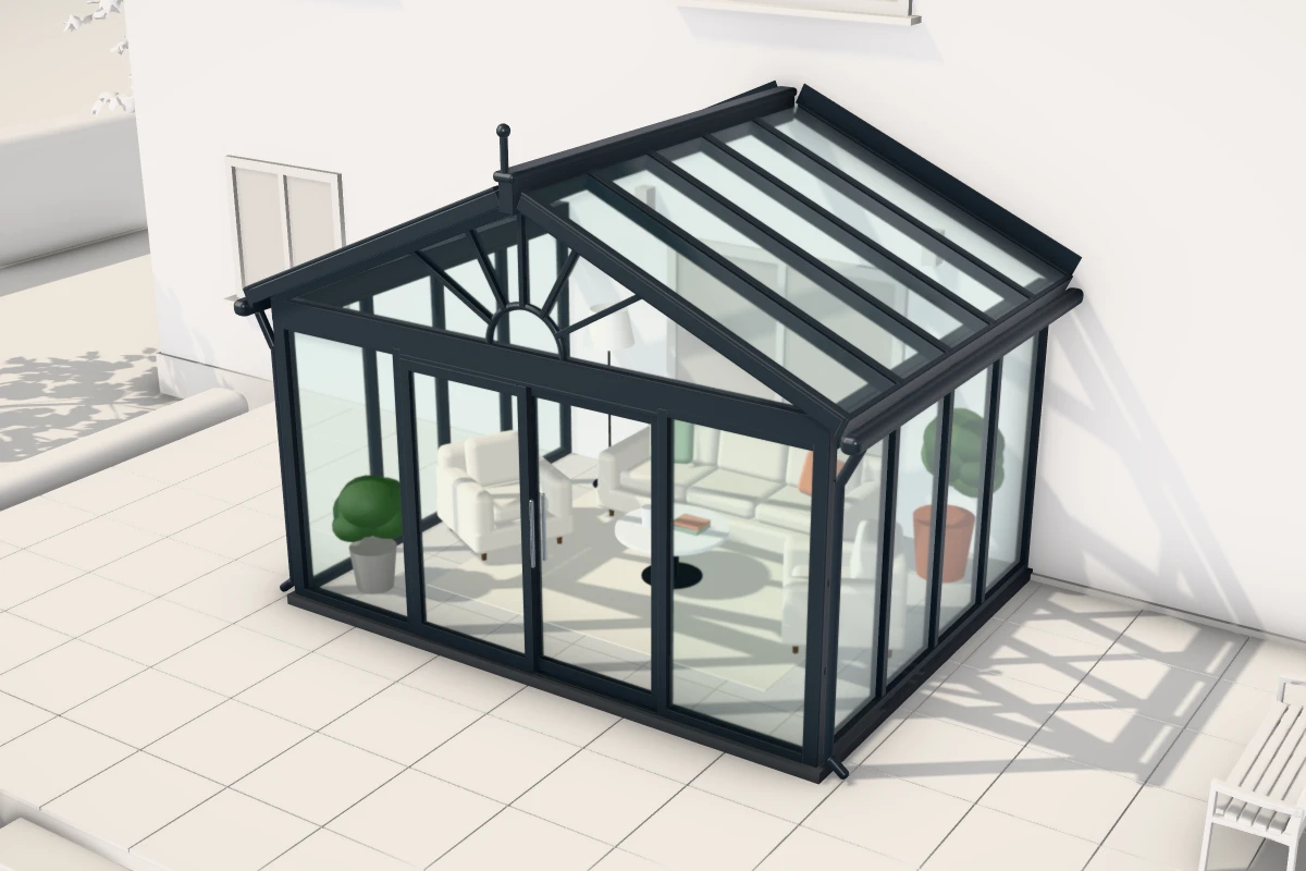Konfigurator ogrodu zimowego 3D
